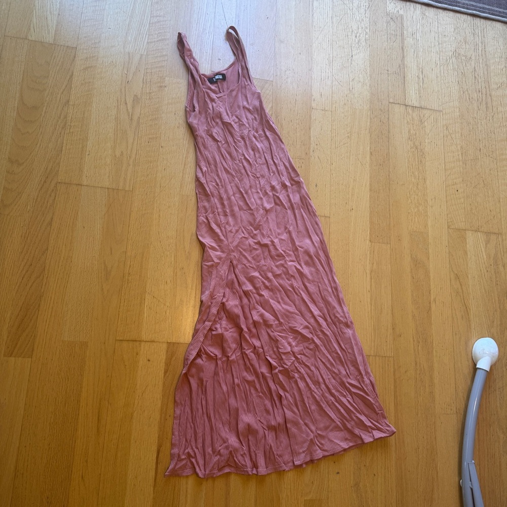 Reformation Ribbed Maxi Dress